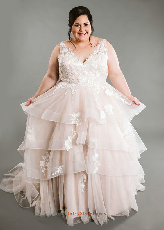 plus size wedding dress