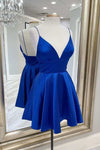 royal blue homecoming dress