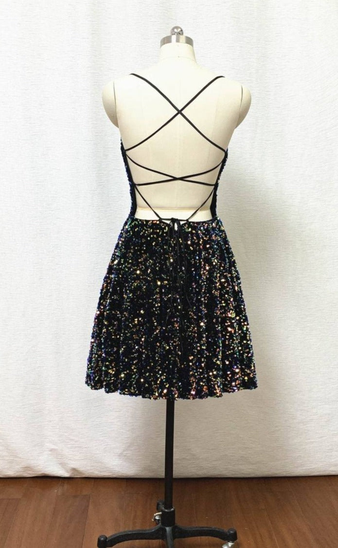 backless homecoming dress