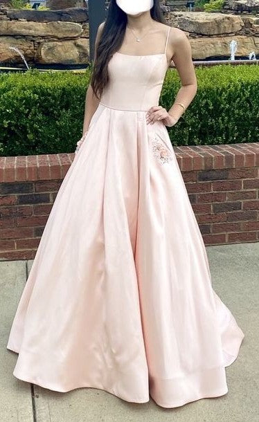 prom dress with pocket