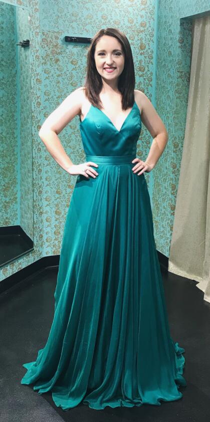 long pageant dress