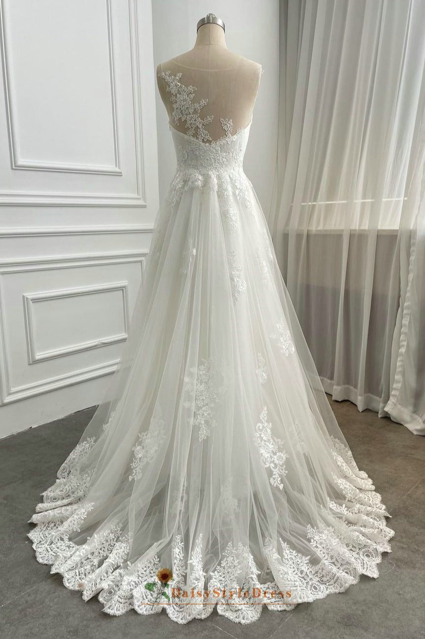 lace wedding dress