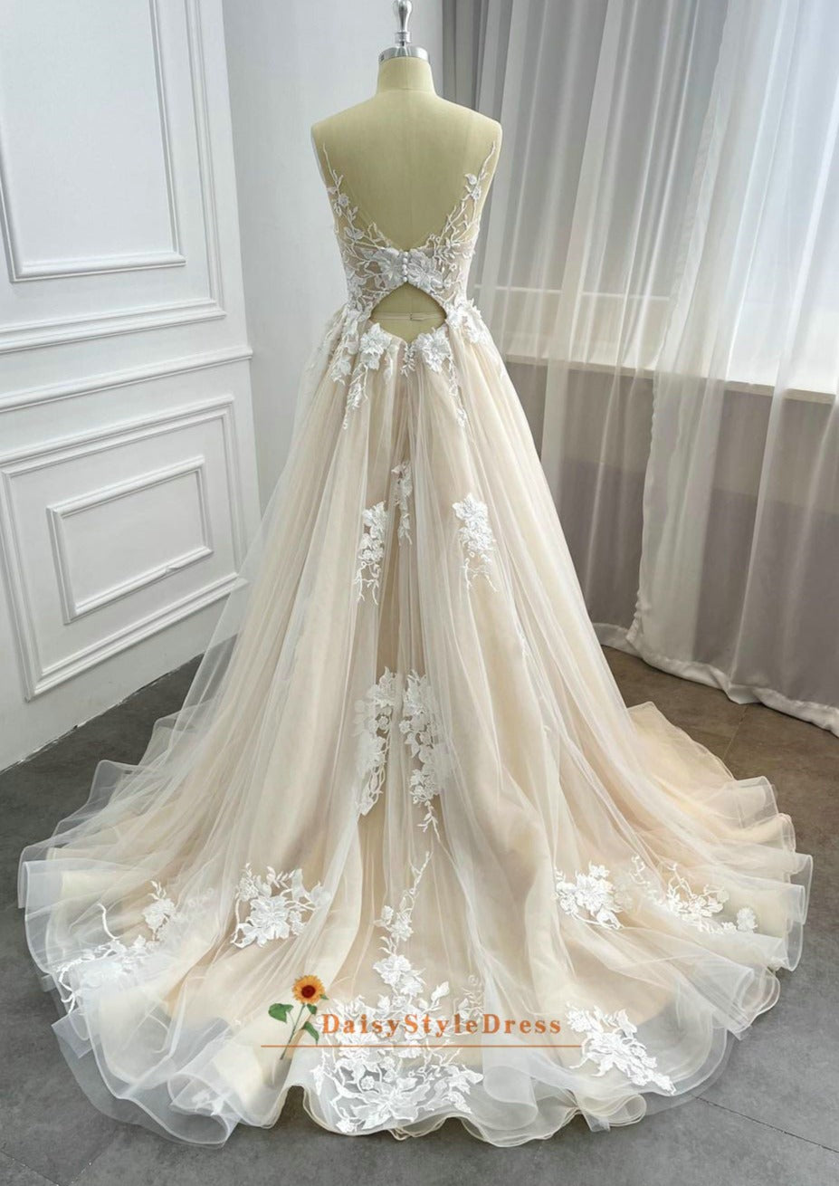 colorful wedding dress