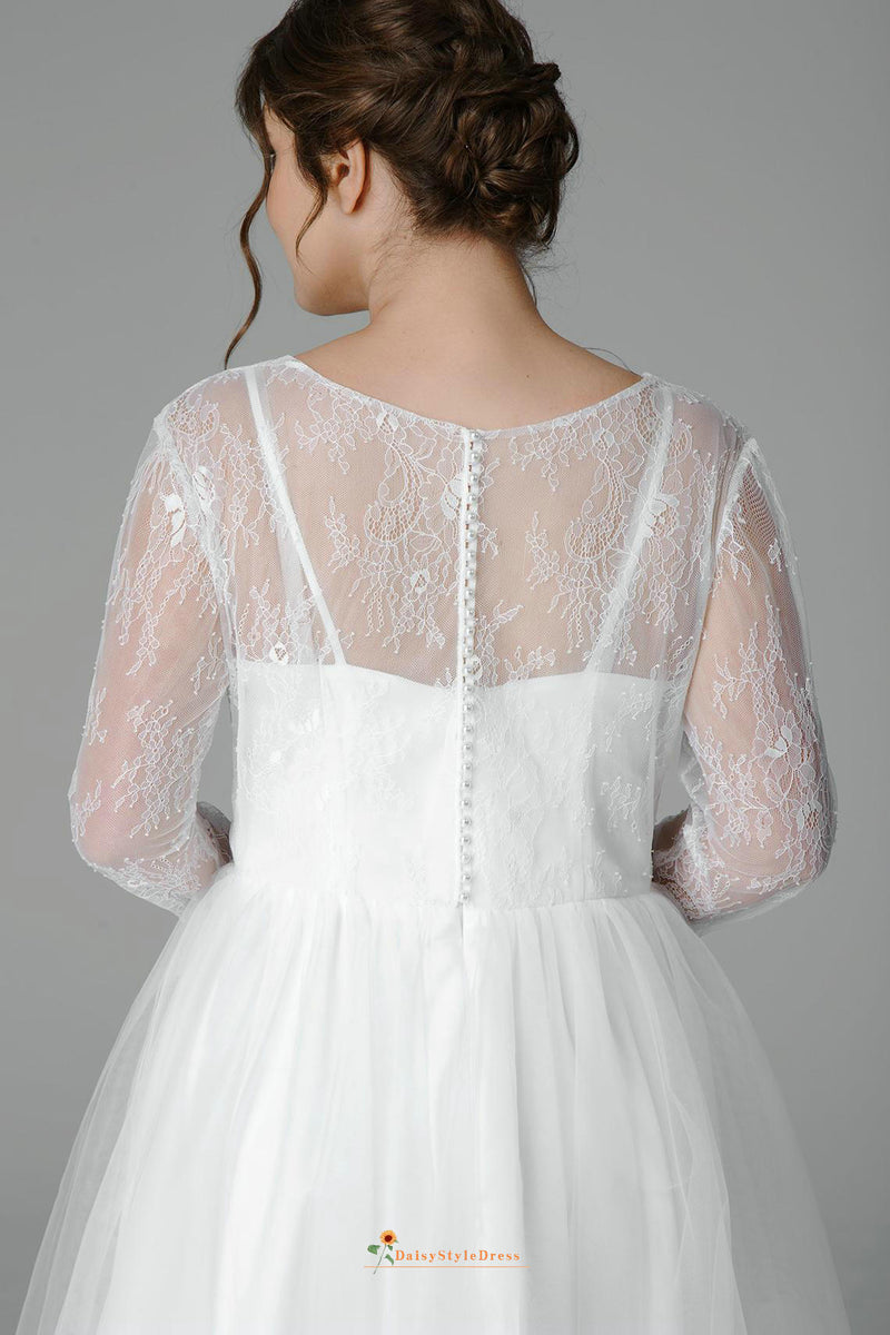 long sleeve wedding dress