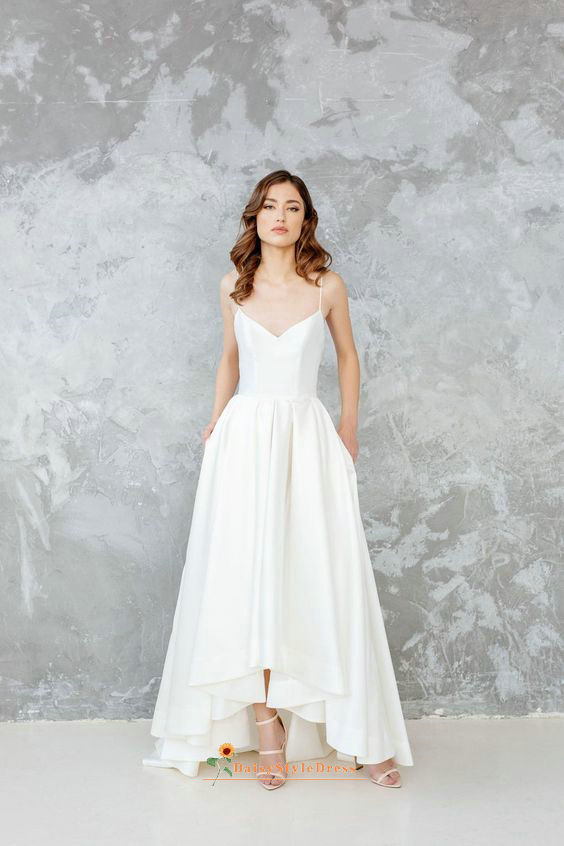 high low wedding dress