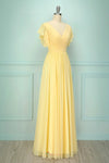 yellow bridesmaid dress