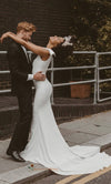 fit and flare wedding dress