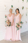 outdoor wedding party dress