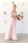 pink bridesmaid dress