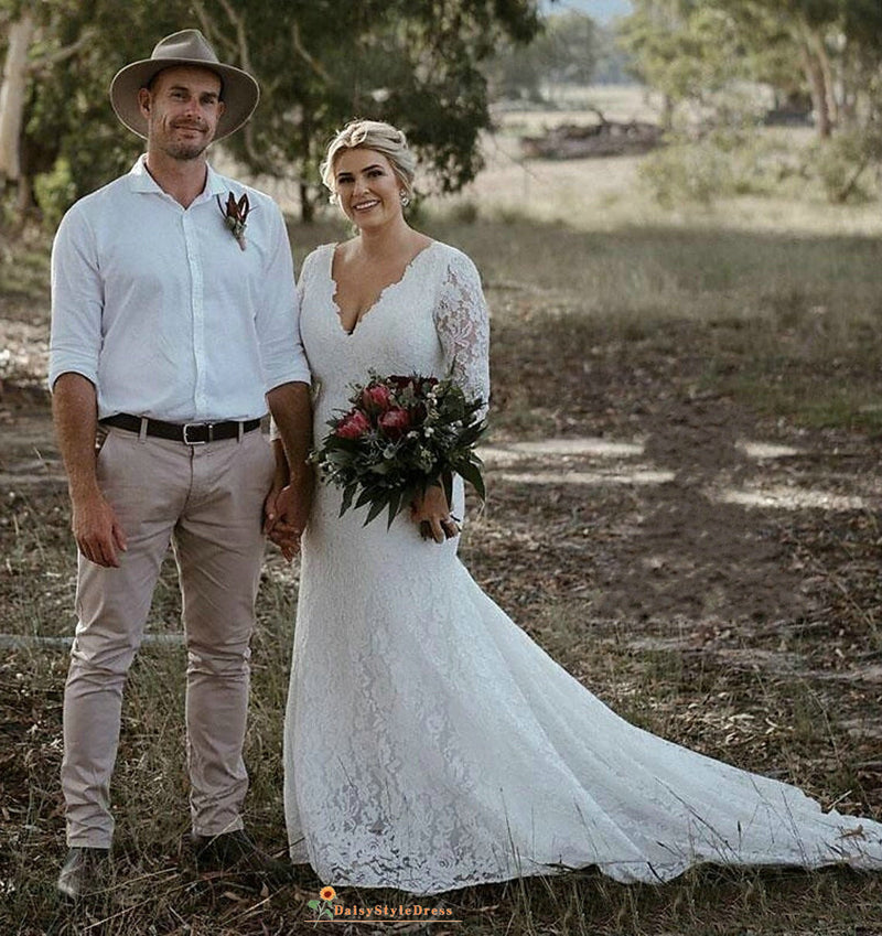 curvy bridal dress