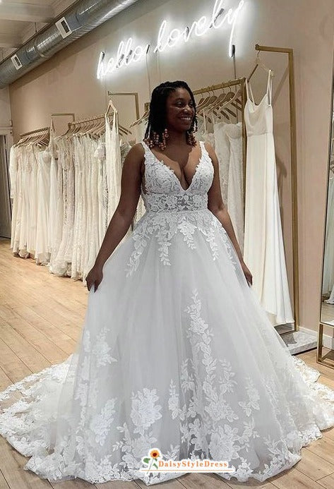 plus size wedding dress