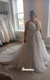 plus size wedding dress