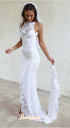 fit and flare wedding dress