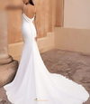 sheath wedding dress