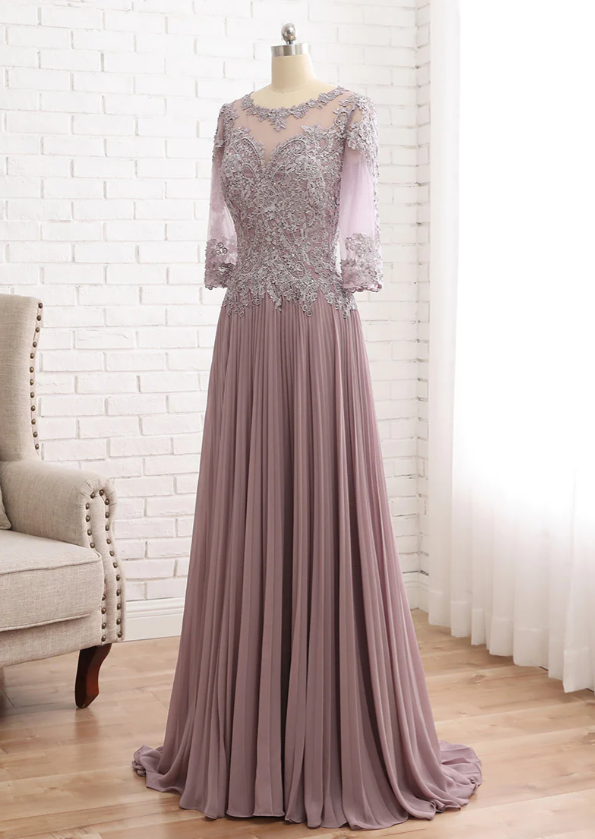3/4 Sleeve Mother of The Bride Dress – daisystyledress