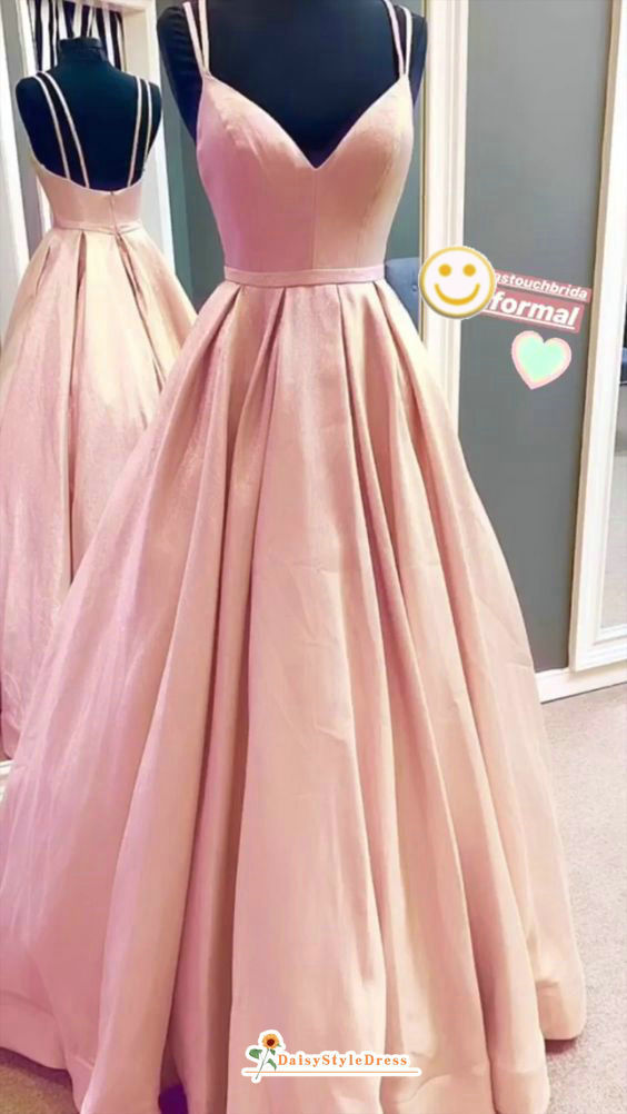 pink prom dress