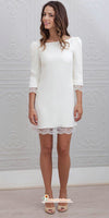 short wedding dress