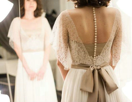 vintage wedding dress